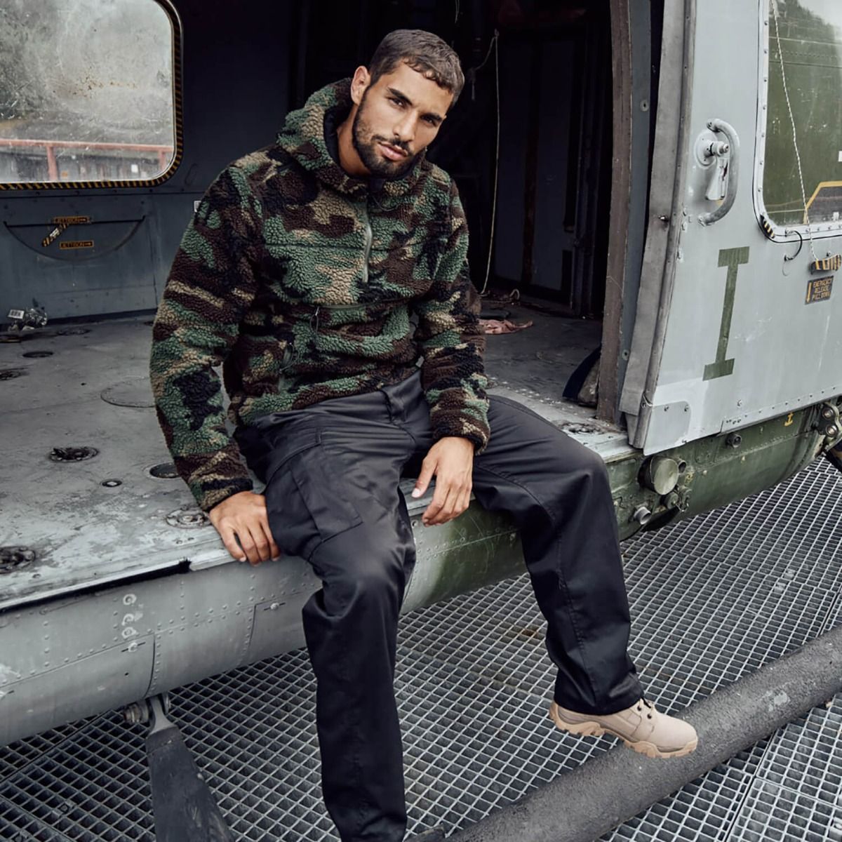 Teddyfleece Worker Pullover