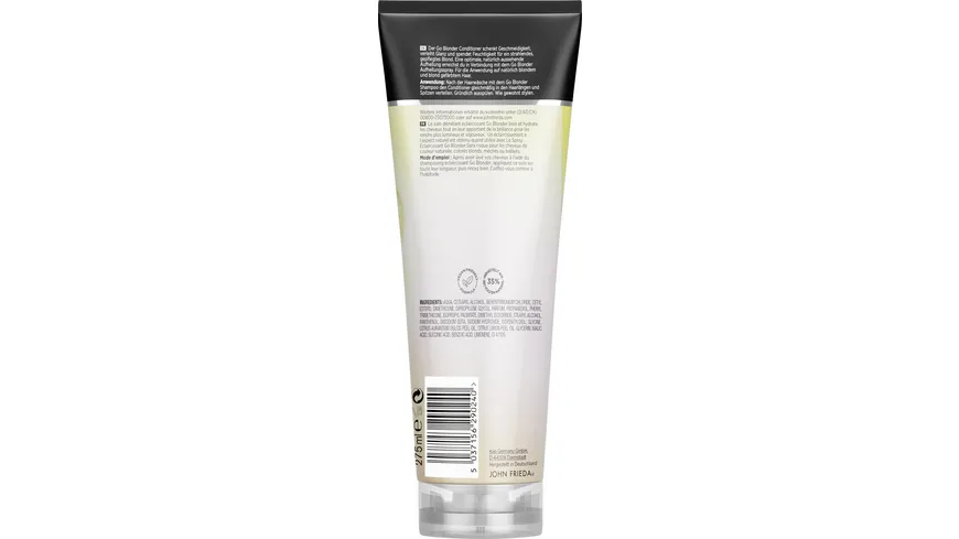 John Frieda Go Blonder Aufhellender Conditioner 250ml 250 ml