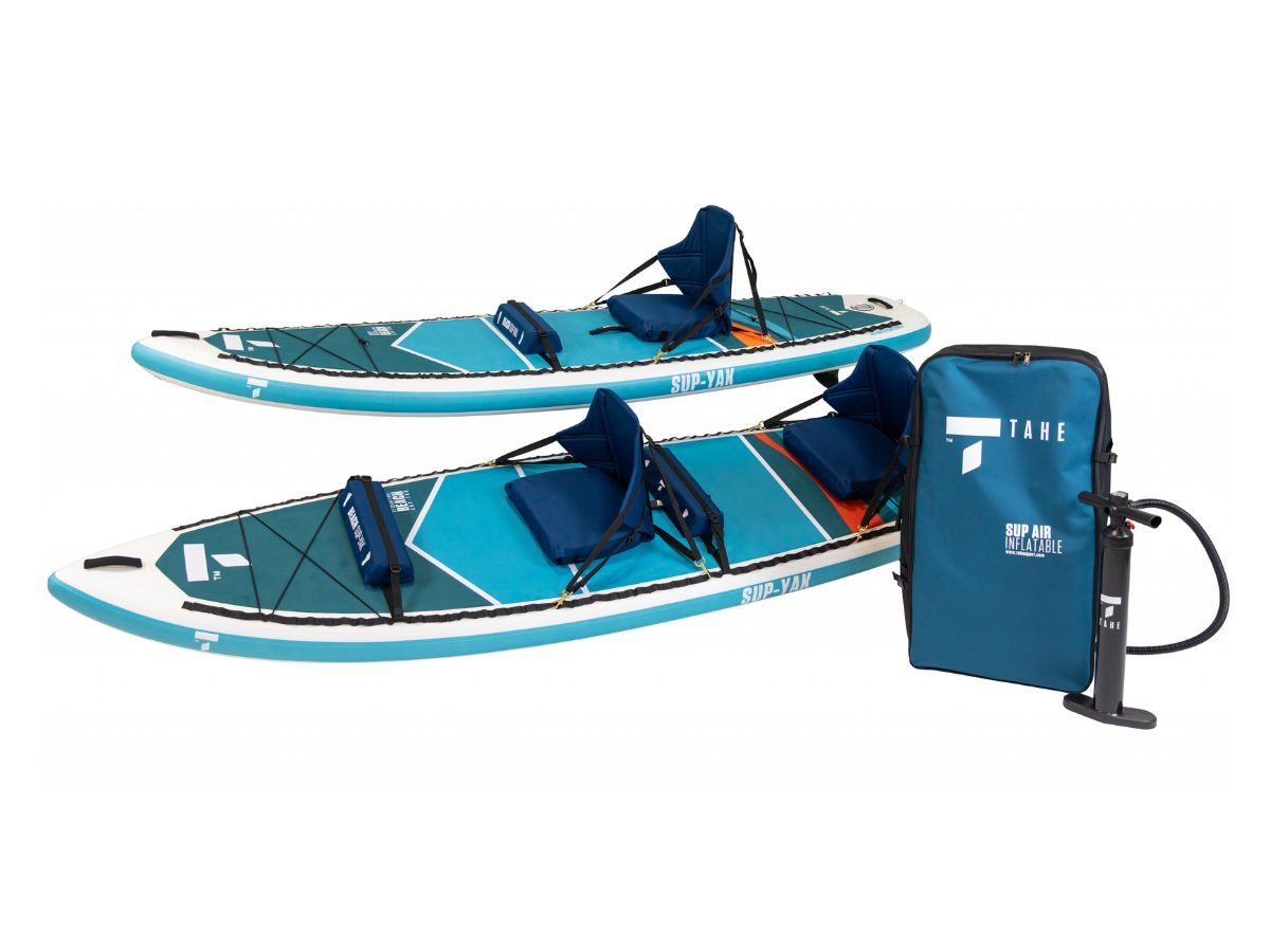 TAHE 10'6 Beach SUP-YAK aufblasbares SUP + Kajak Paket