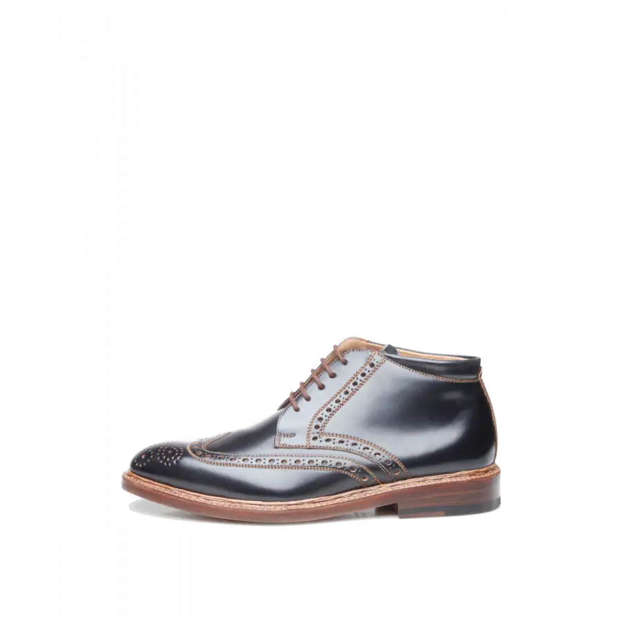 Heinrich Dinkelacker - Stiefeletten LUZERN FULL-BROGUE C Cordovan - braun