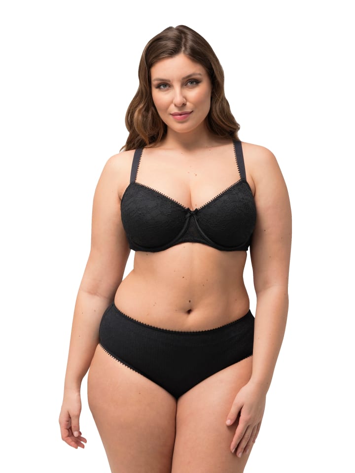 Ulla Popken BH in schwarz günstig kaufen