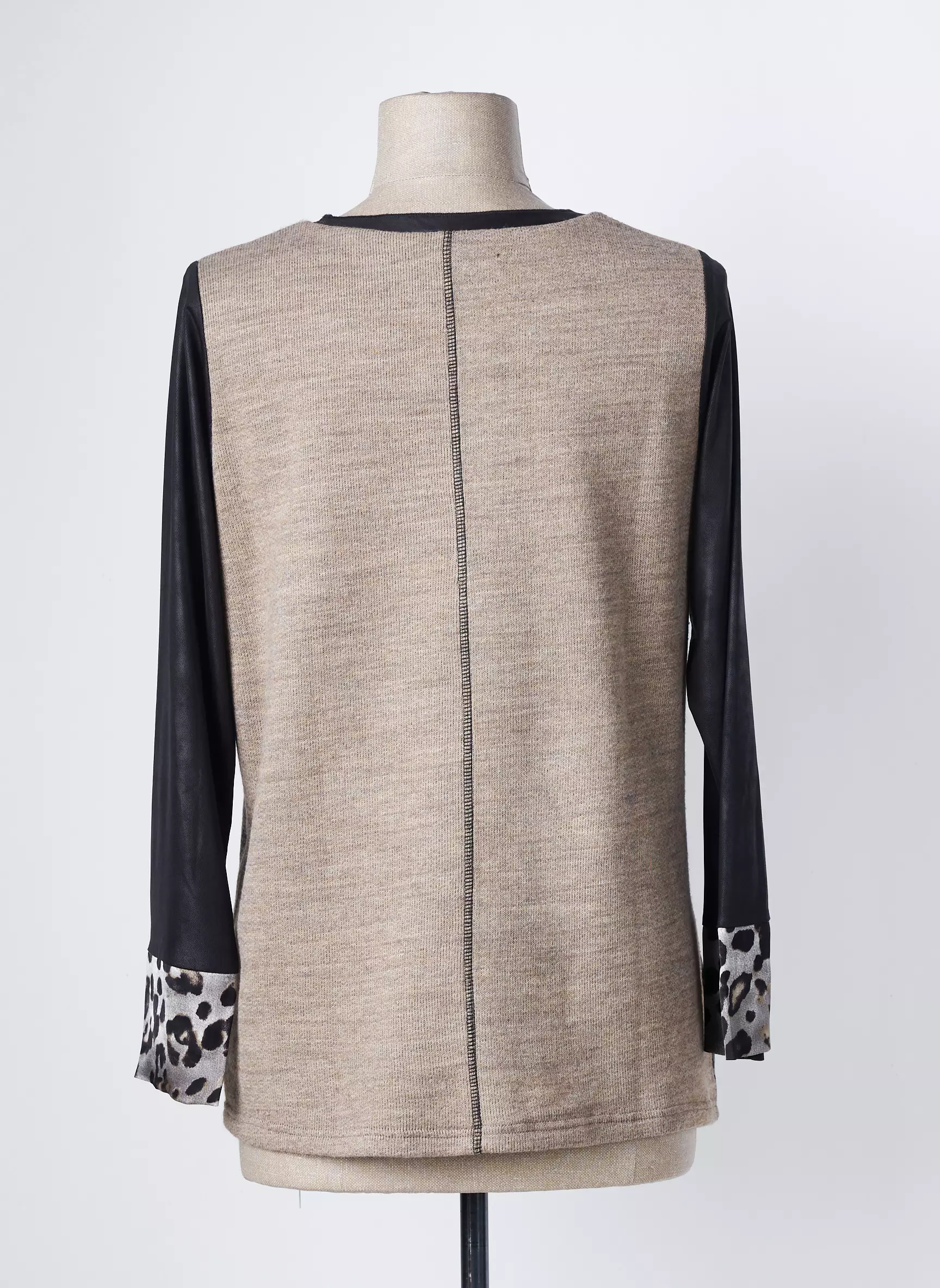 Meri Esca Pulls Femme couleur marron