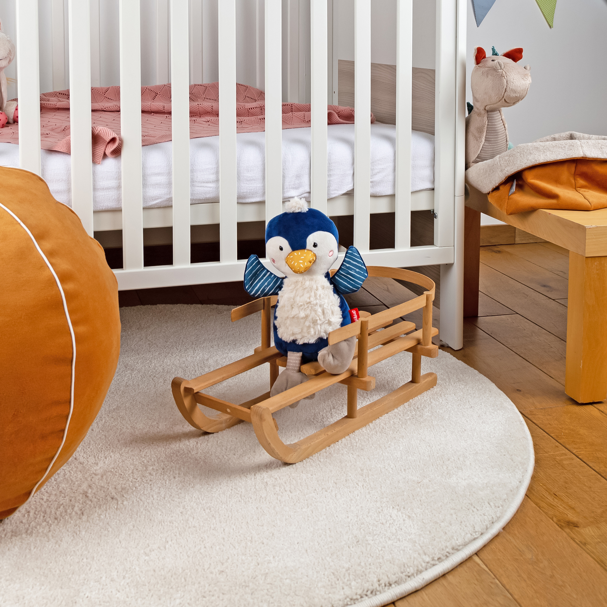 Kuscheltier Pinguin, Patchwork Sweety