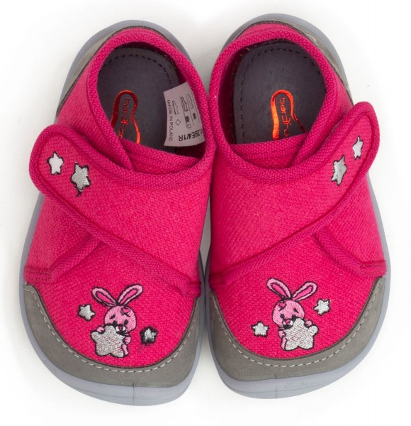 bar3foot Elf ~ Pascal Slipper ~ Hase Pink