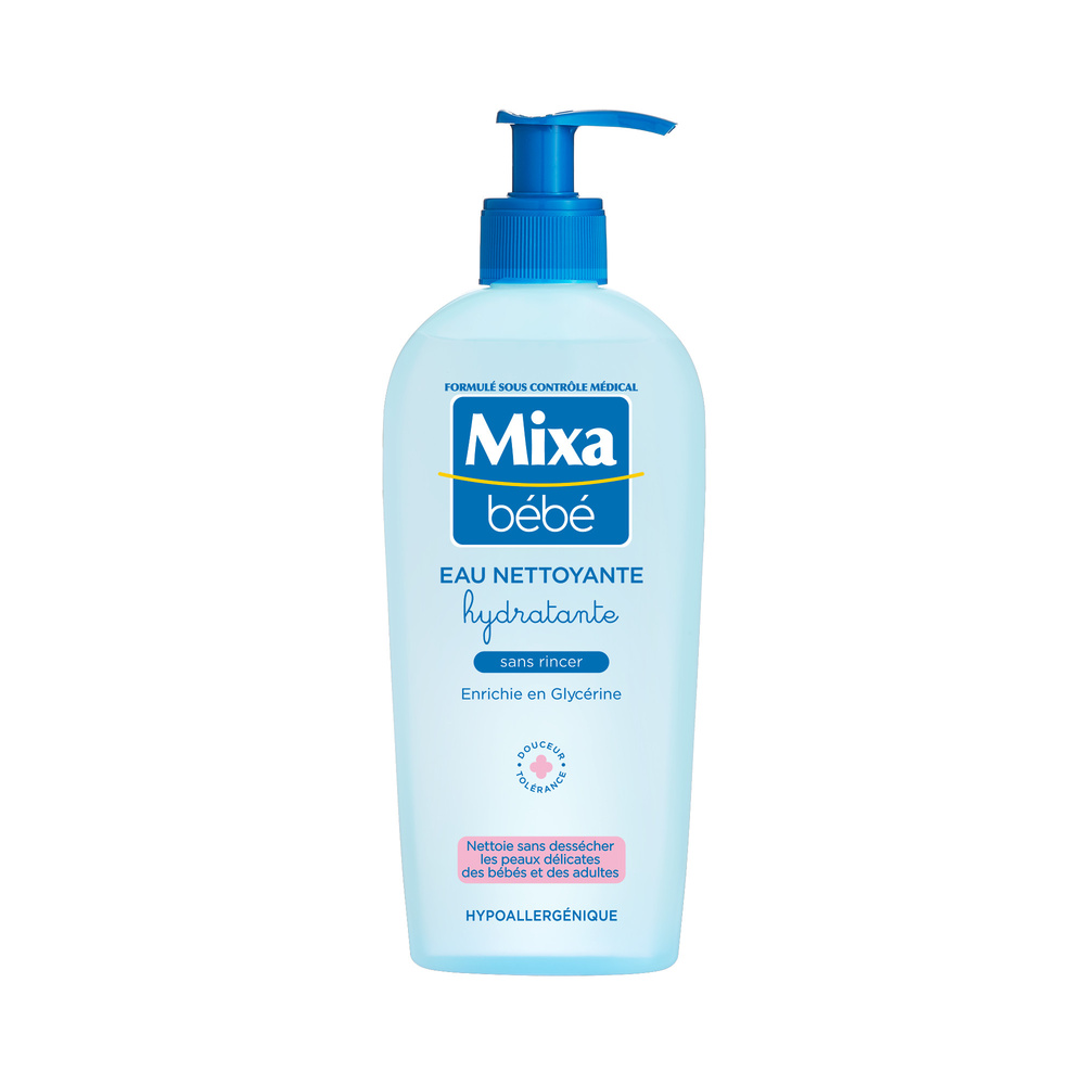 mixa Bébé Eau Nettoyante Hydratante
