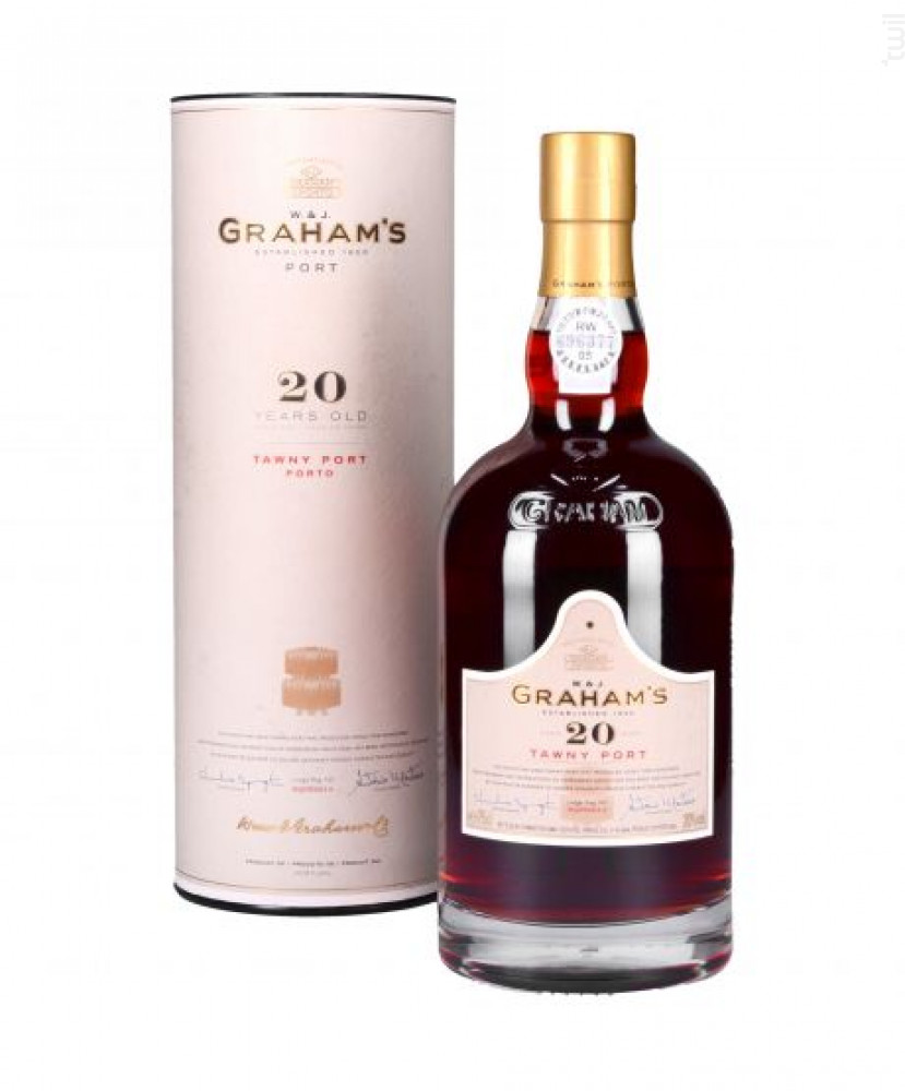 Graham's Tawny 20 Ans + Canister Graham's Vin Rouge●Porto DOC Non millésimé 75cl