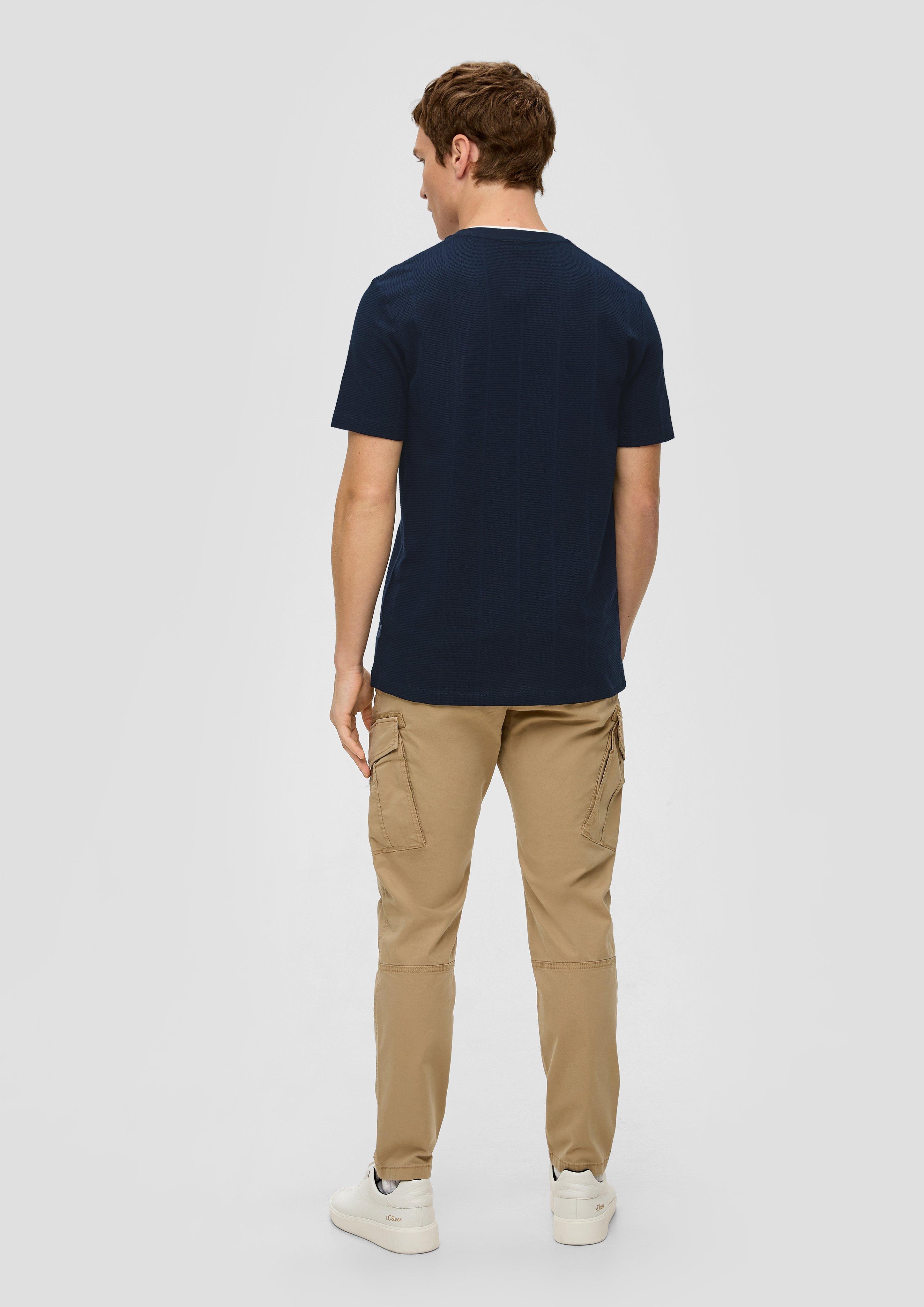 T-Shirt mit aufgesetzter Tasche  2144359-5978