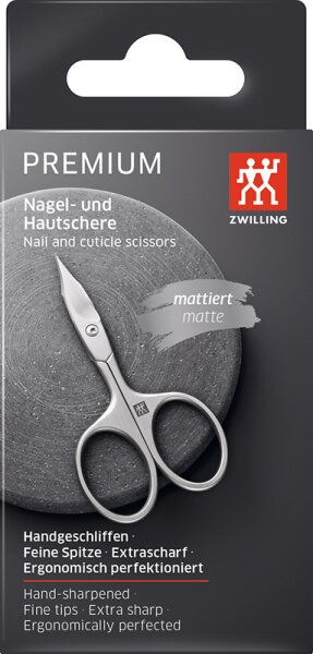 ZWILLING Beauty Premium Nagel- und Hautschere - silver Nagelschere