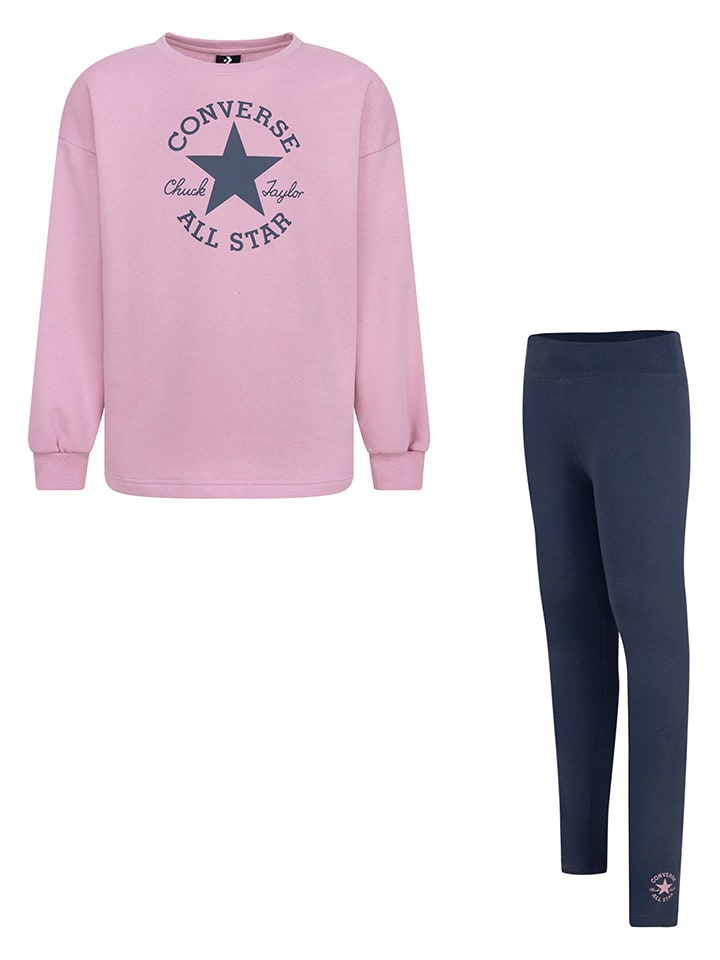 Converse 2tlg. Outfit in Lila/ Rosa günstig kaufen
