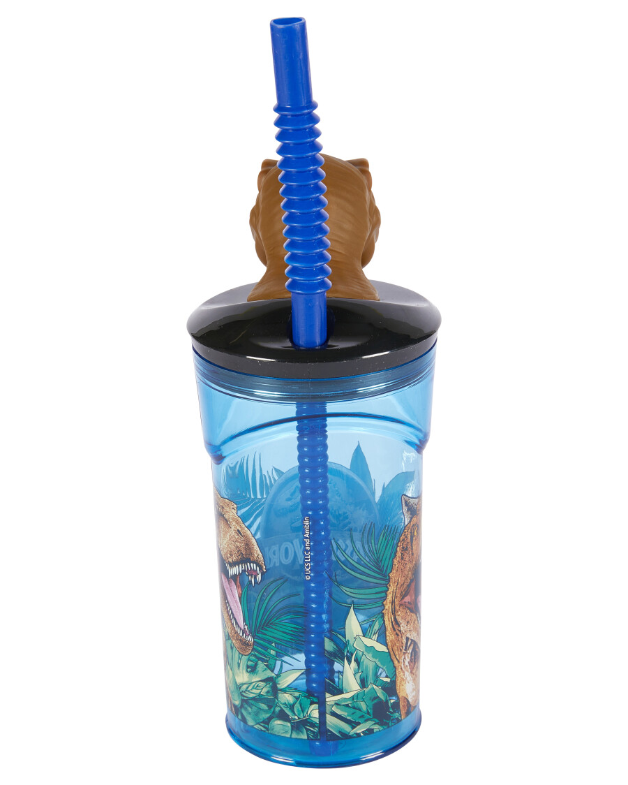 Trinkbecher mit Strohhalm