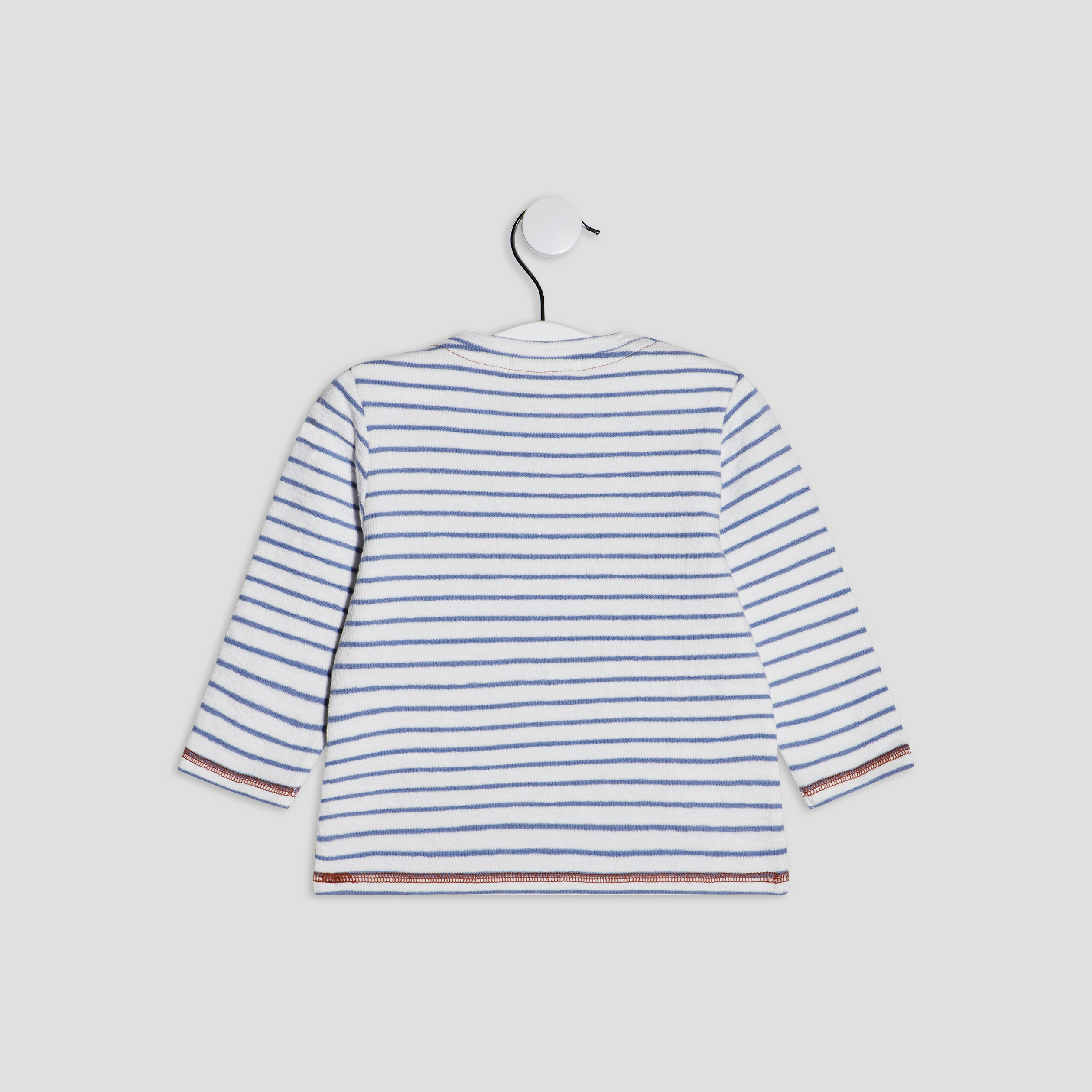 T-shirt manches longues Creeks ivoire bébé garçon | La Halle