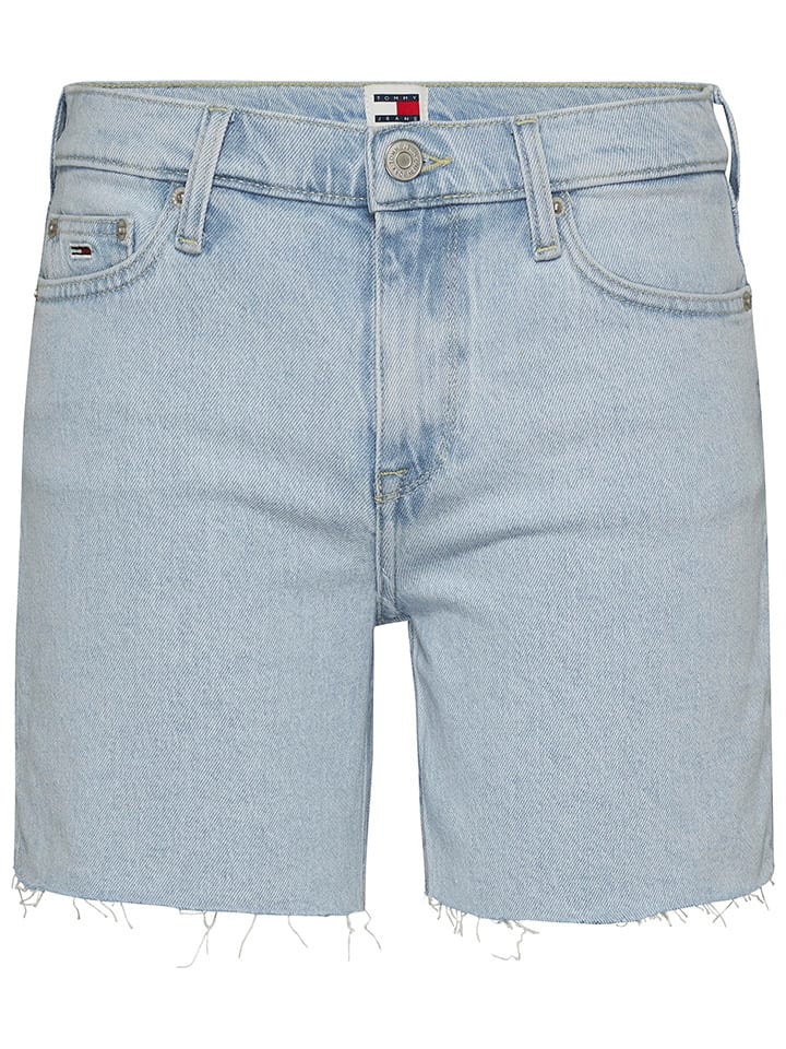 Tommy Hilfiger Jeans-Shorts in Hellblau günstig kaufen