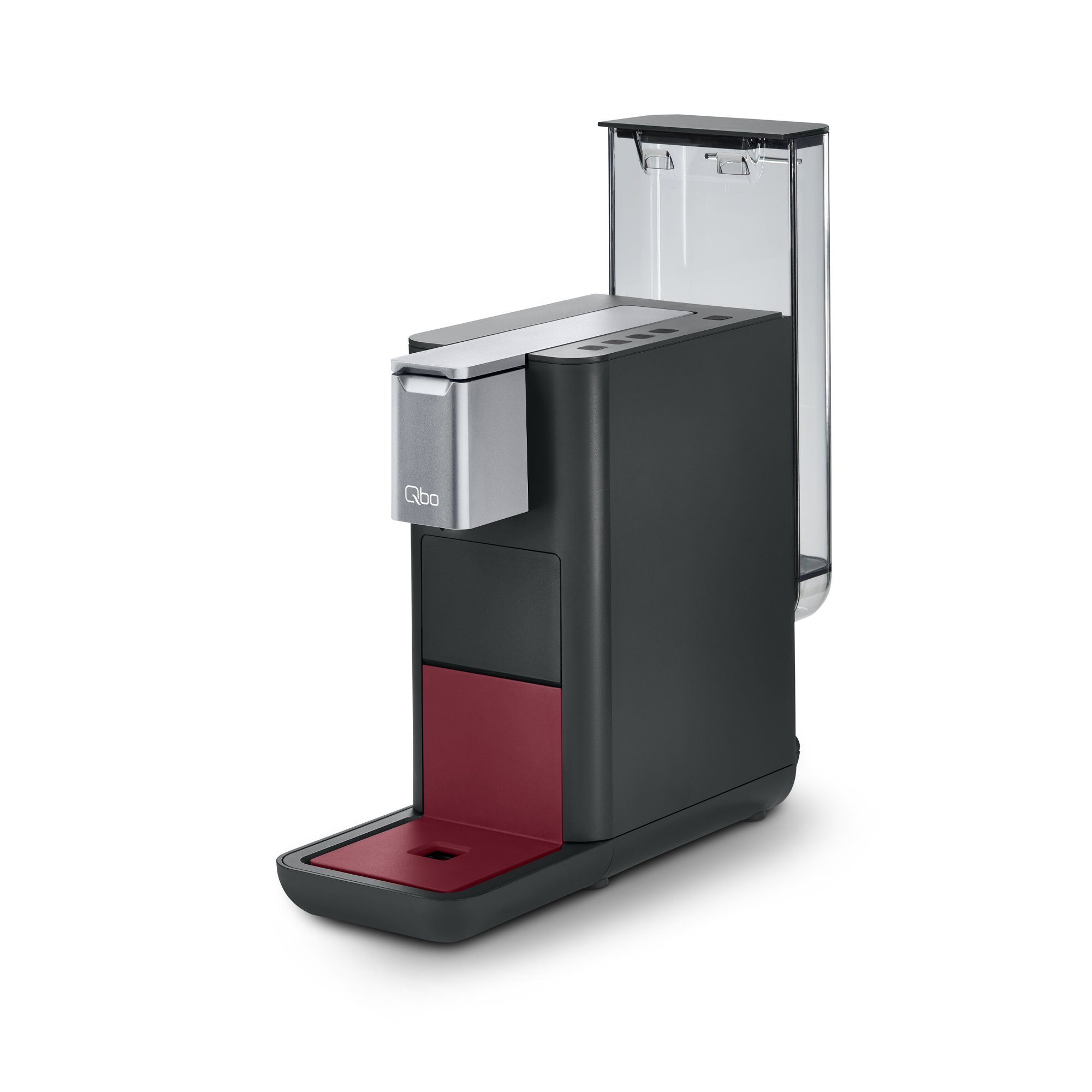 Tchibo Kapselmaschine Qbo ESSENTIAL, für Espresso, Caffè und Caffè Grande, kompaktes Design
