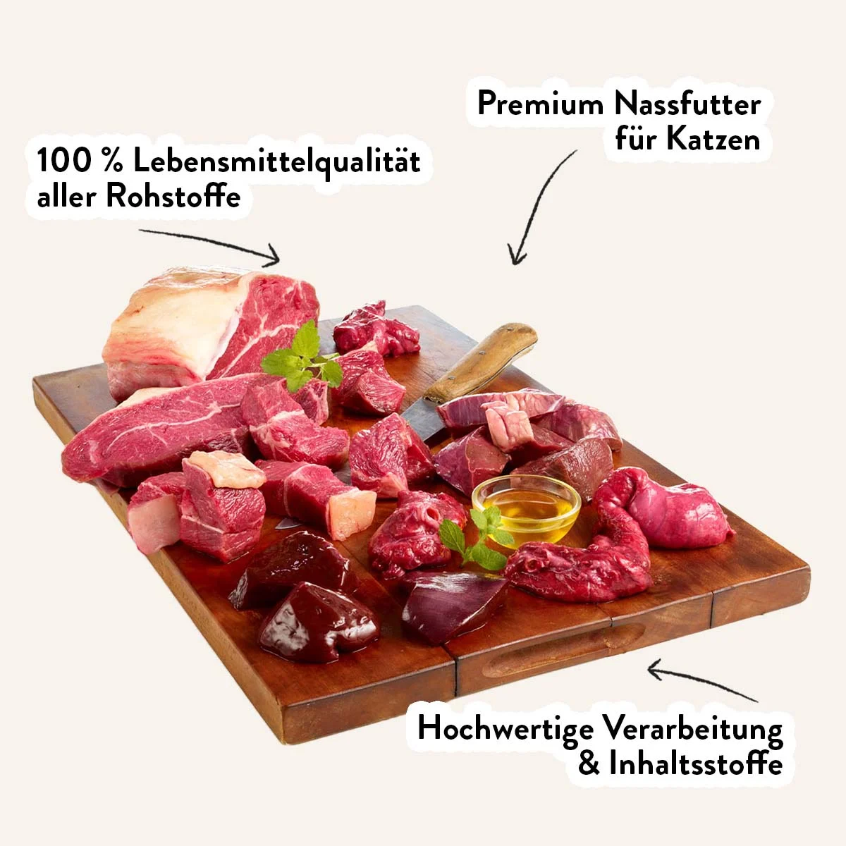 Dogs'n Tiger Schmaus Nassfutter Rind günstig kaufen bei ZooRoyal
