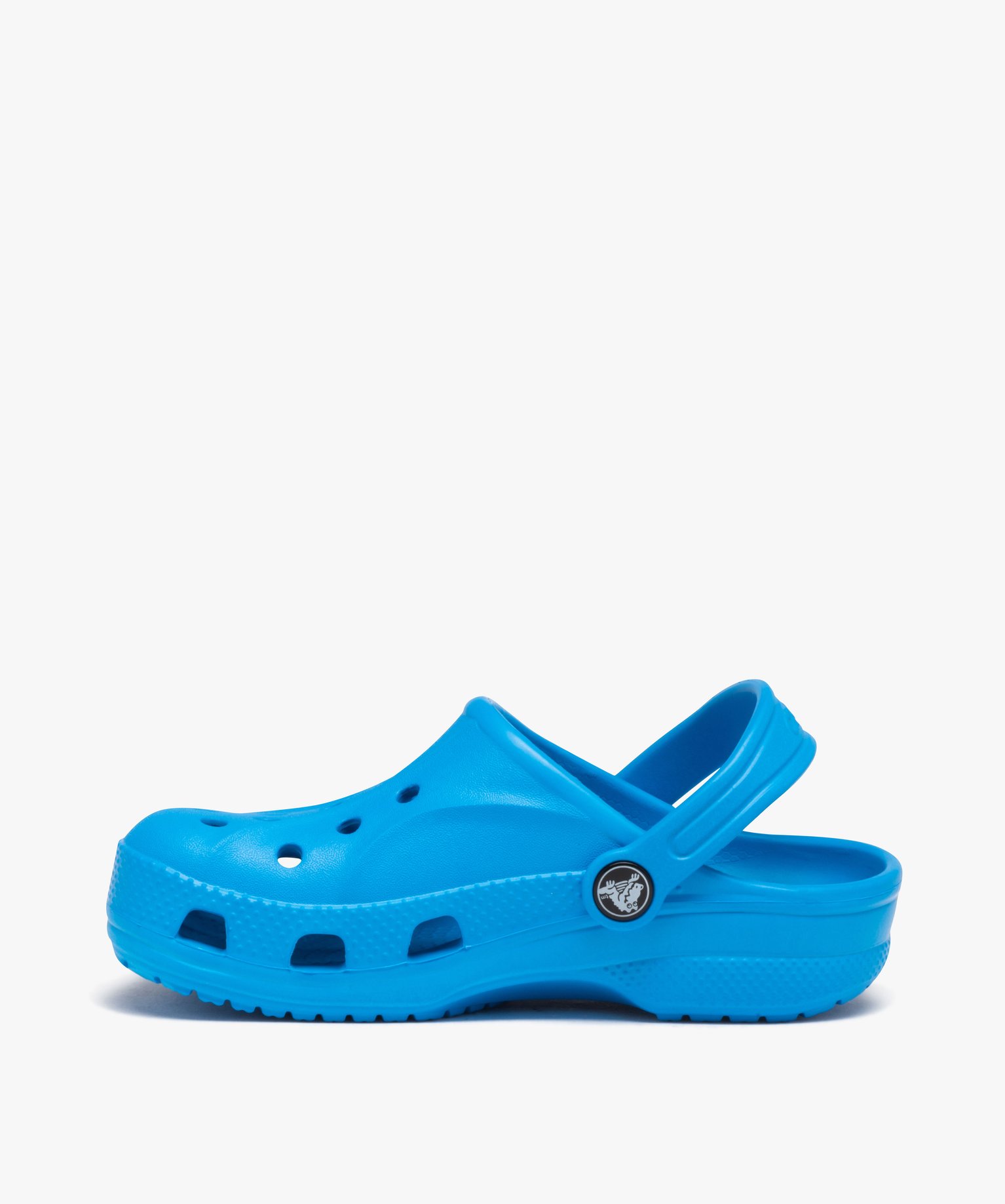Sabots souples Garçon unis avec perforations - Crocs bleu | GEMO
