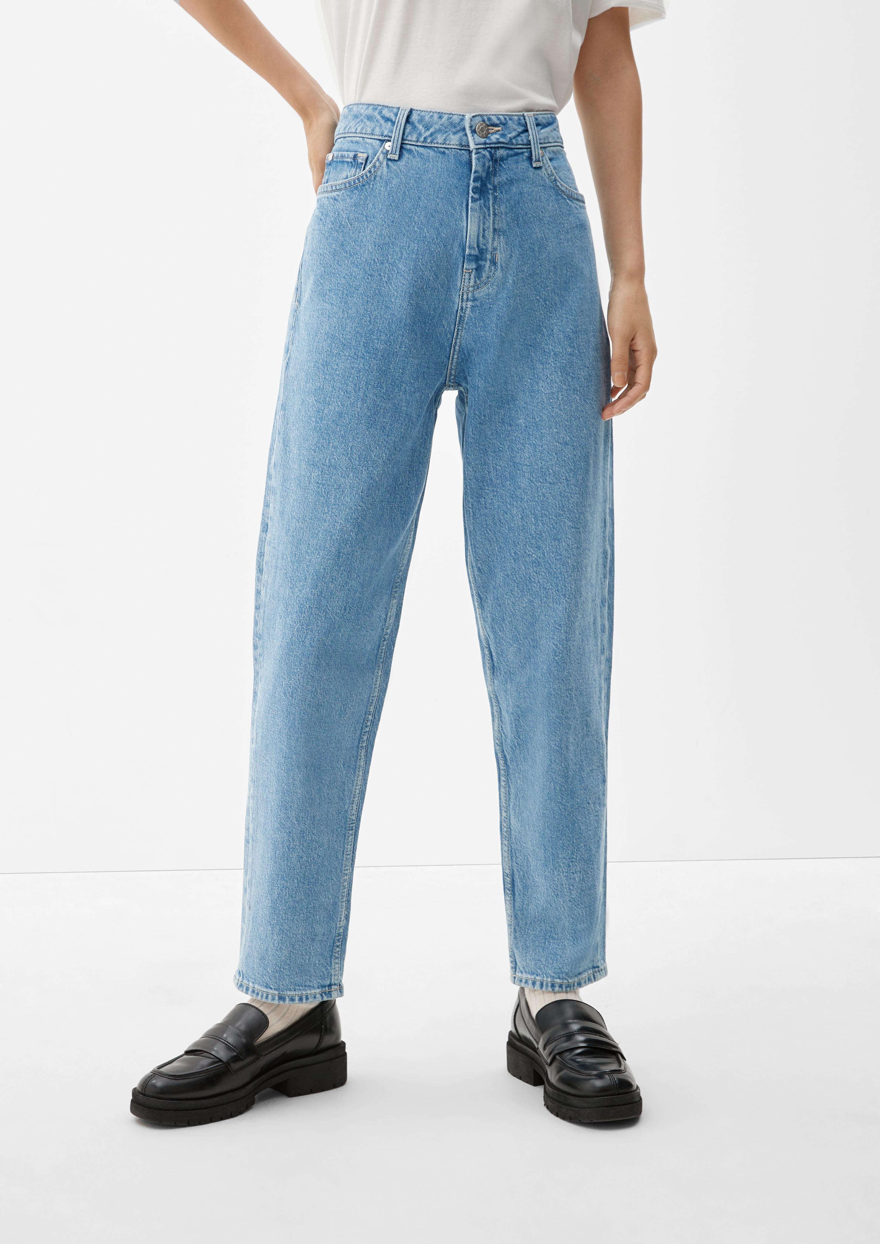 Ankle-Jeans / Relaxed Fit / High Rise / Tapered Leg  2123109-55Z4