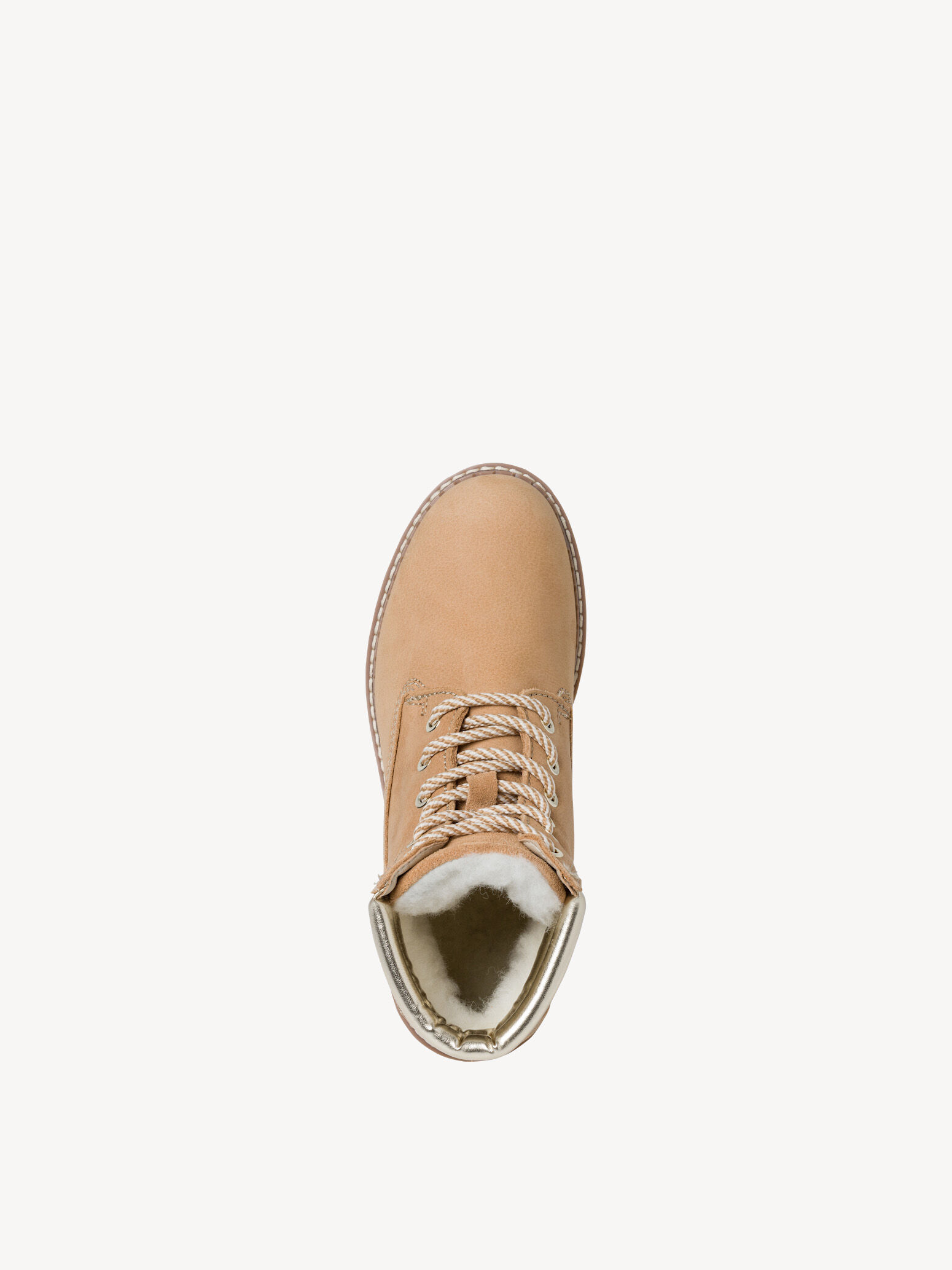 Bottine en cuir - marron doublure chaude