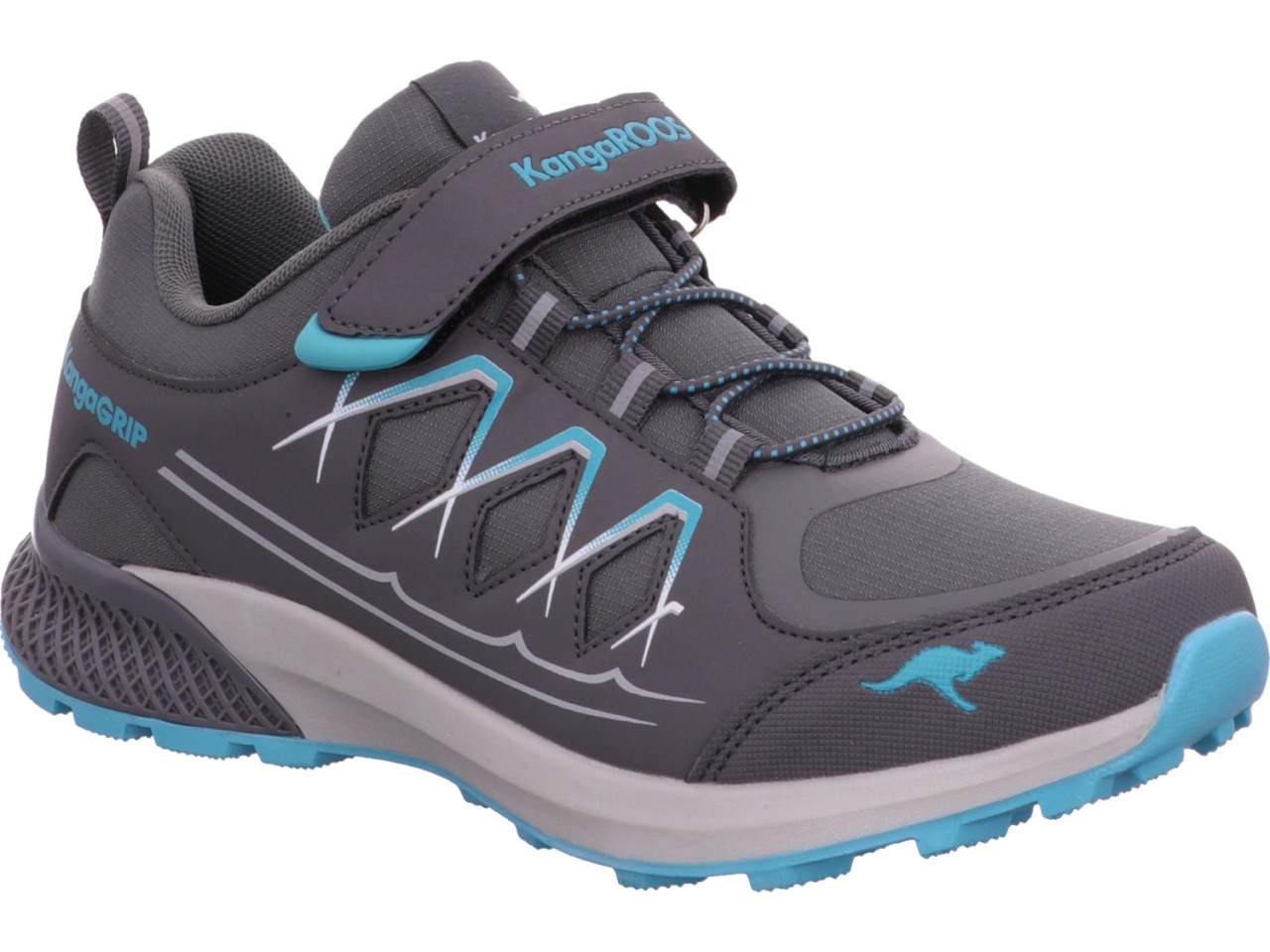 KANGAROOS Mädchen Sportschuhe grau K-SIO EV