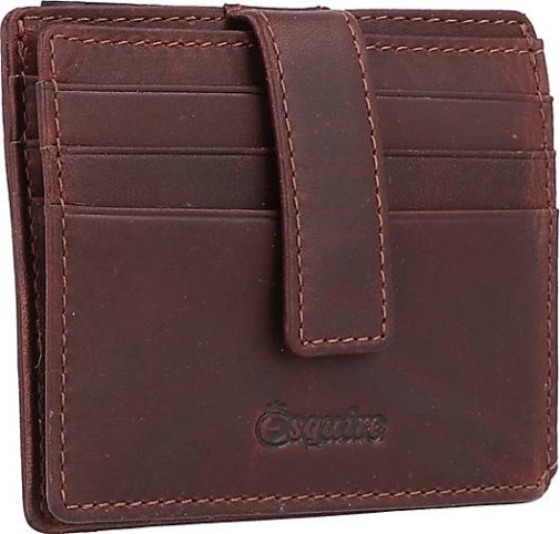Esquire Oslo Kreditkartenetui RFID Leder 10 cm