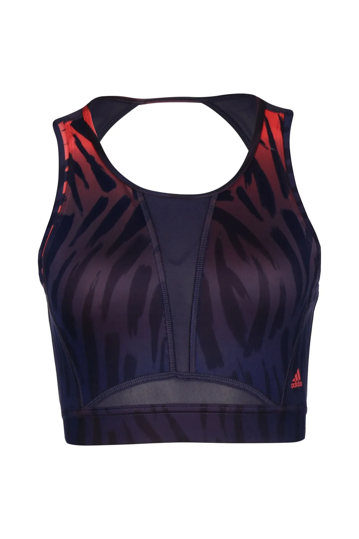 adidas  Sport-BH - Lila - Farbverlauf