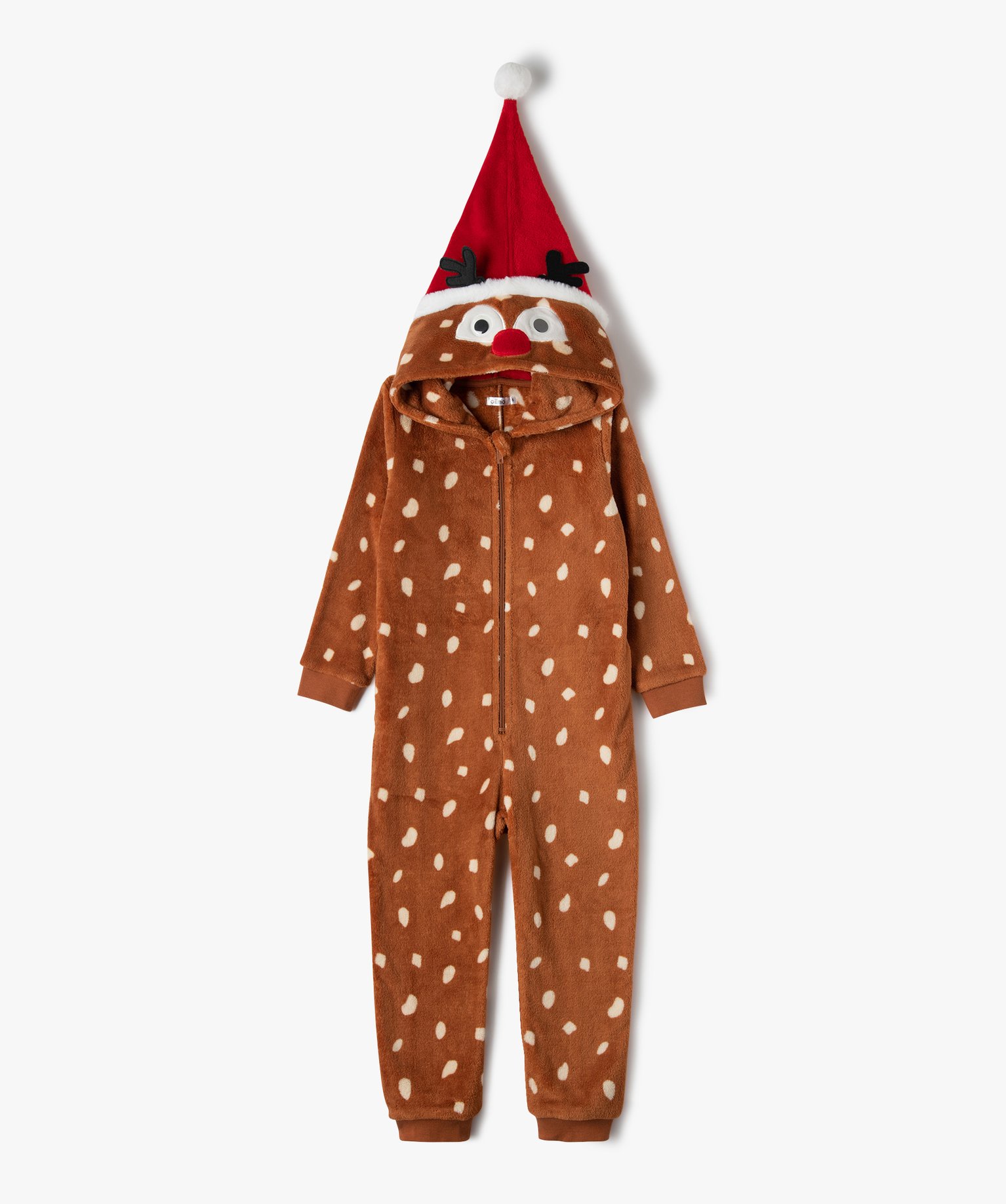 Combinaison pyjama enfant zippée spéciale Nol | GEMO