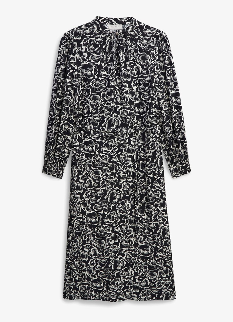 Vestido midi con estampado floral Cynthia de Hobbs