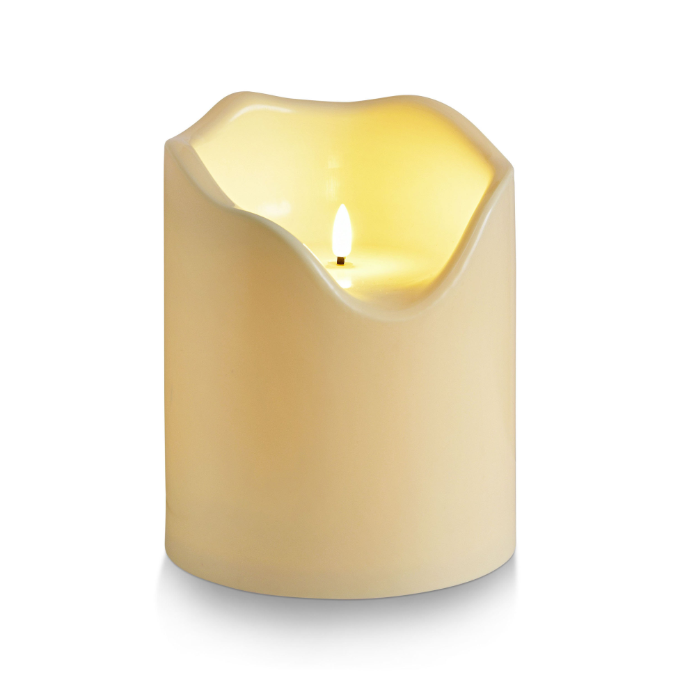 LED-Kerze cremefarben