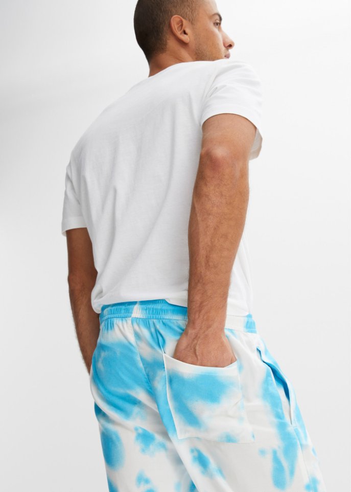 Schlupf-Bermuda aus nachhaltiger Viskose, Loose Fit