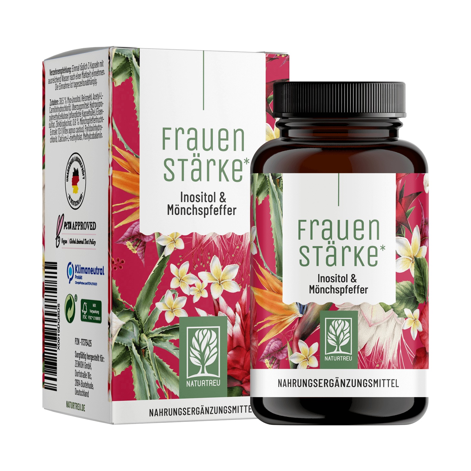 Inositol Mönchspfeffer Komplex - Frauenstärke - NATURTREU®