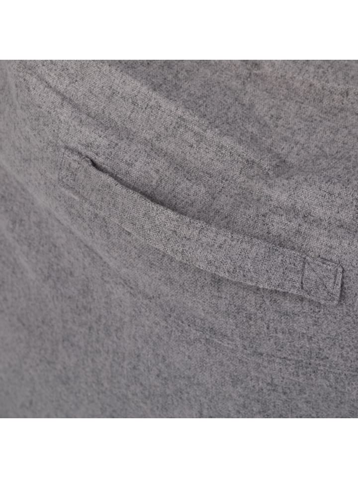 relaxdays Sitzsack in Grau günstig kaufen onesize