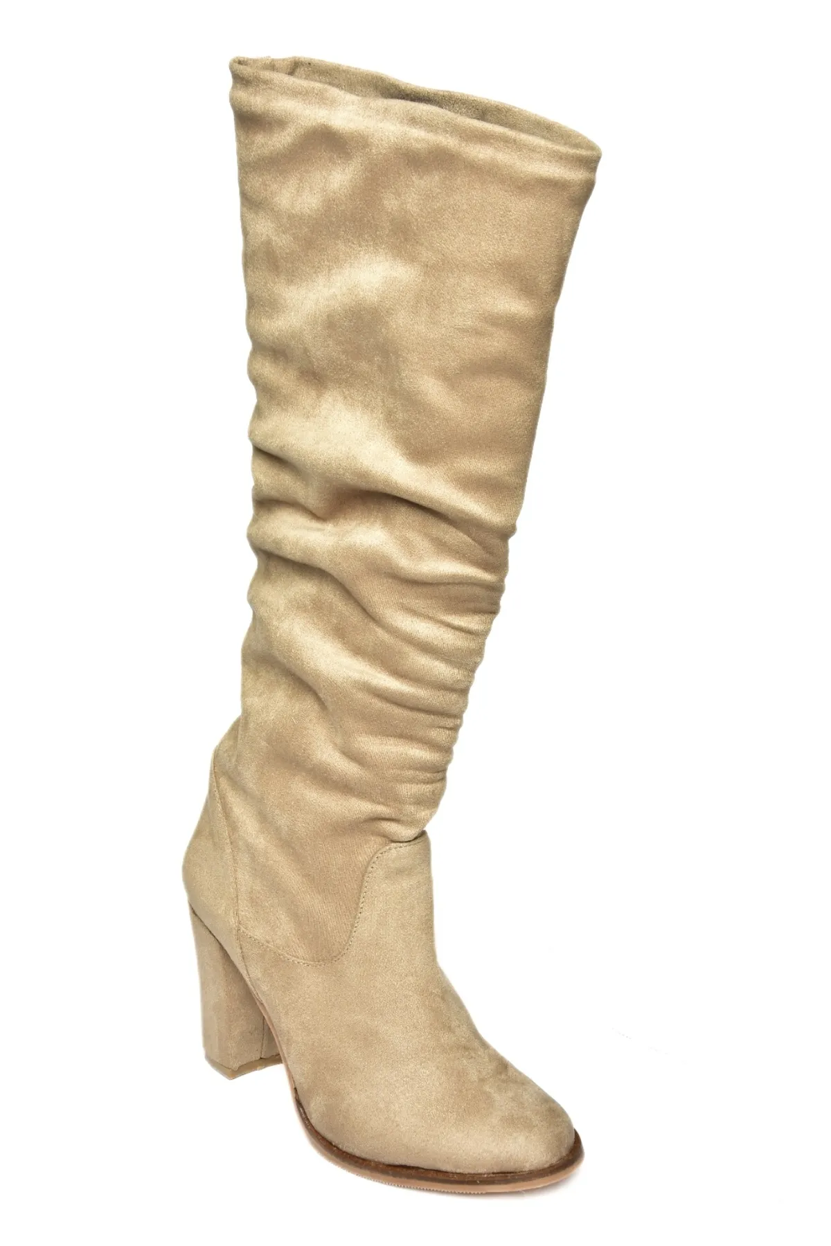 Fox Shoes  Nerzfarbene Damenstiefel G572443602