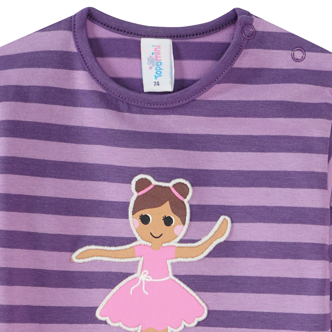 Baby Langarmshirt mit Applikation