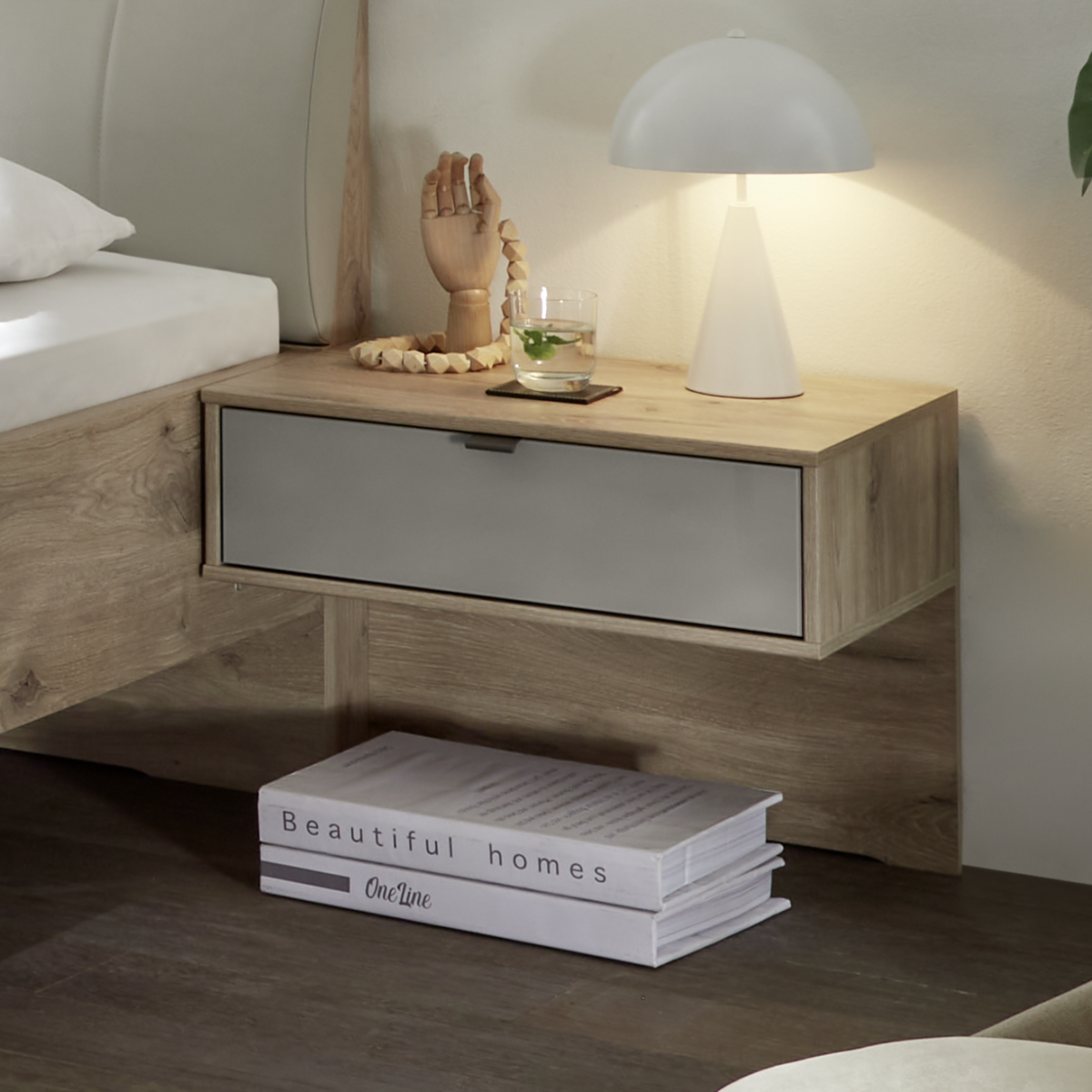 Nachtschrank-Paar Madison Eiche