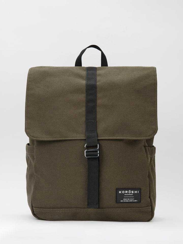 KOROSHI Rucksack. in GRÃœN günstig kaufen STD