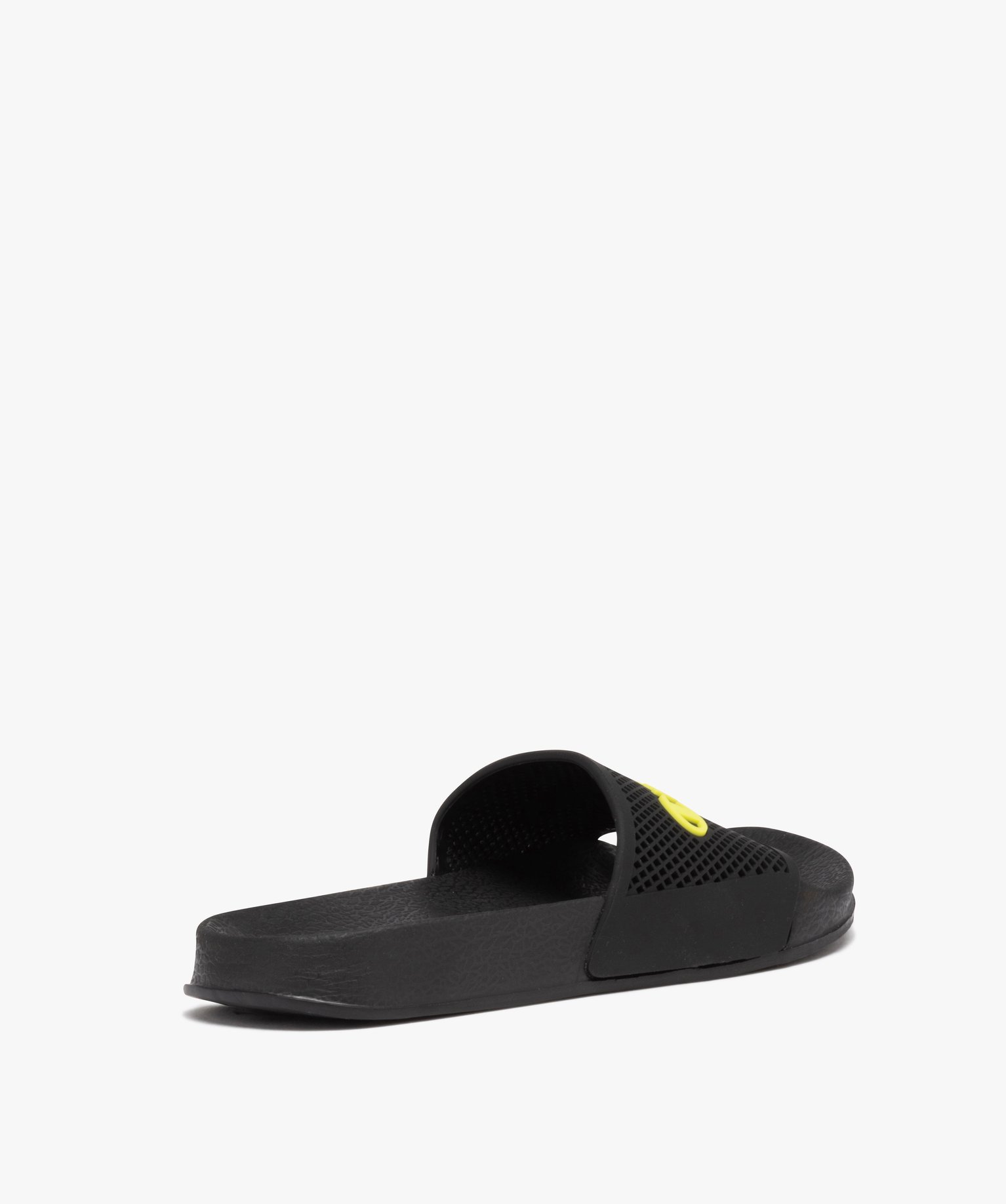Mules de piscine Garçon unies à picots - Champion noir | GEMO