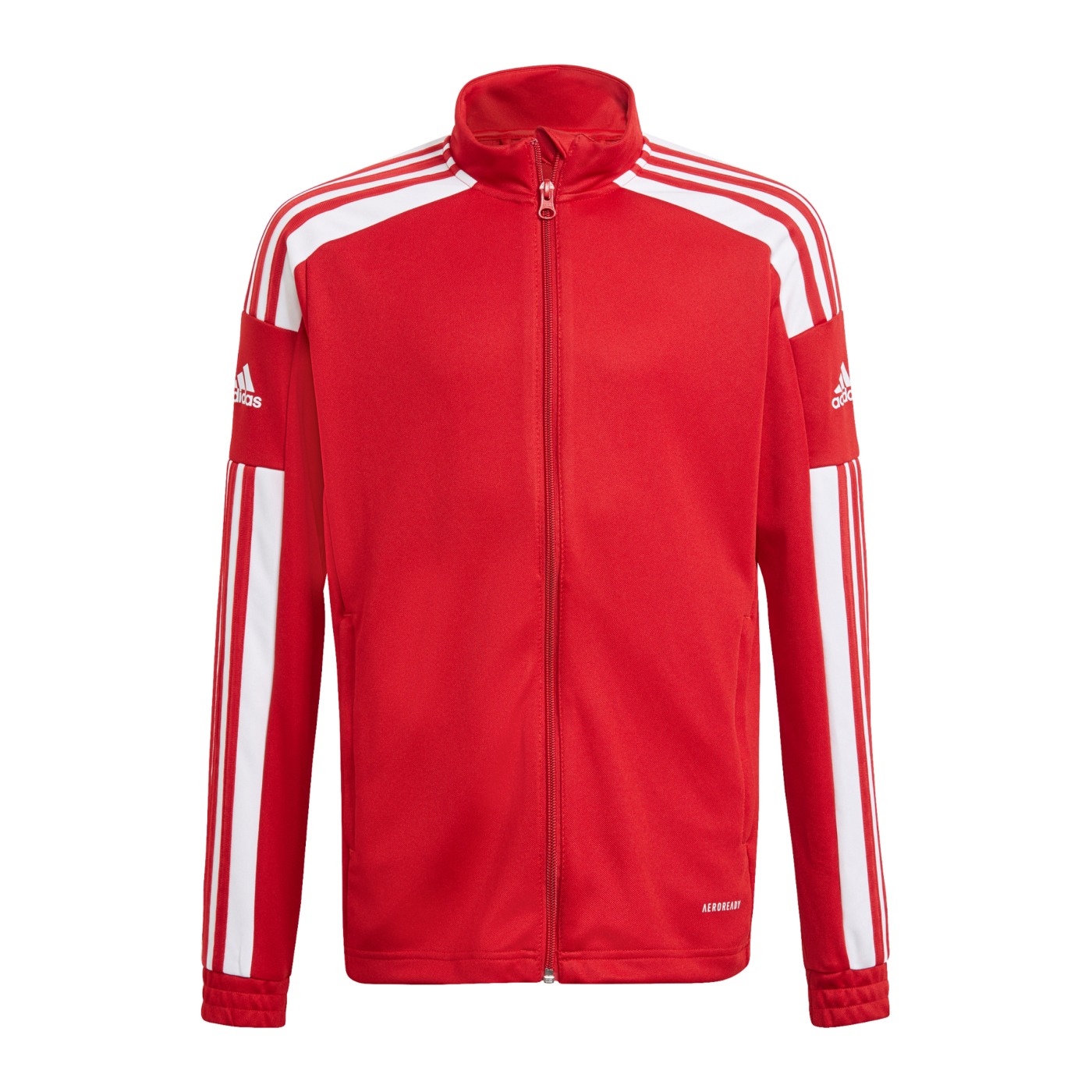 adidas Squadra 21 Trainingsjacke Kids Rot Weiss