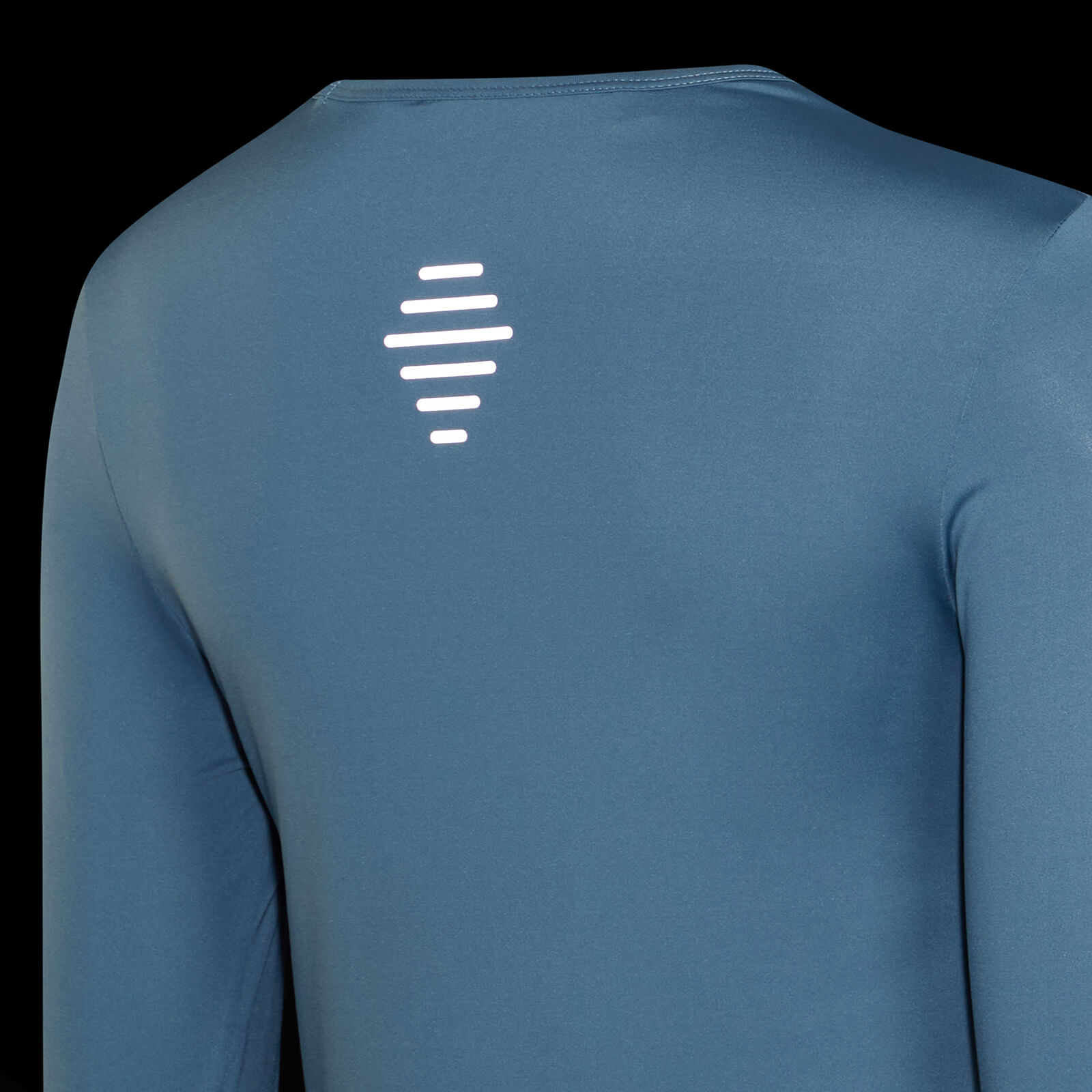T-shirt à manches longues MP Velocity pour femmes – Bleu gris