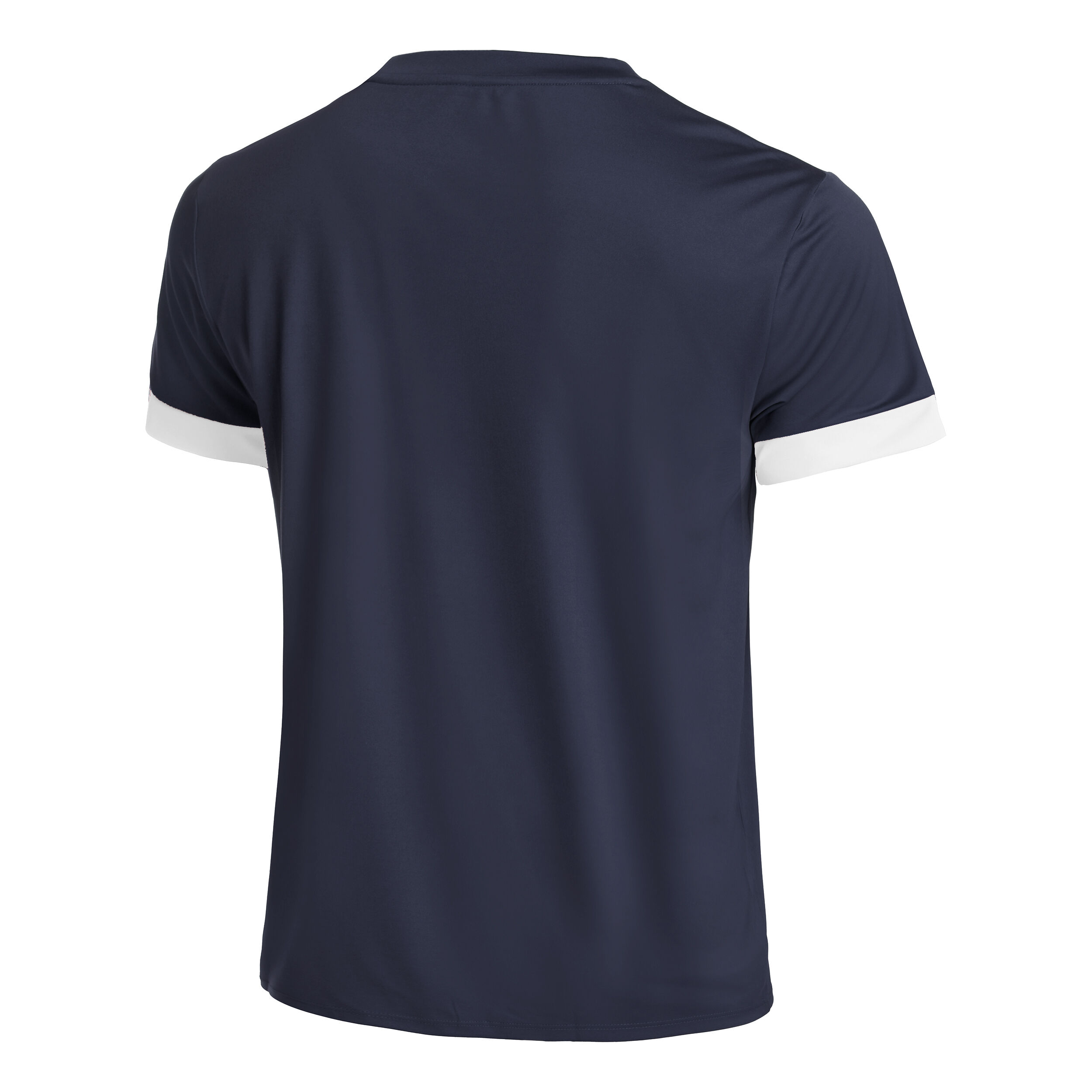 Court Shortsleeve Tee T-Shirt Herren - Dunkelblau, Weiß