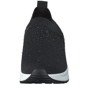 NONAMES Slip On Sneaker in schwarz