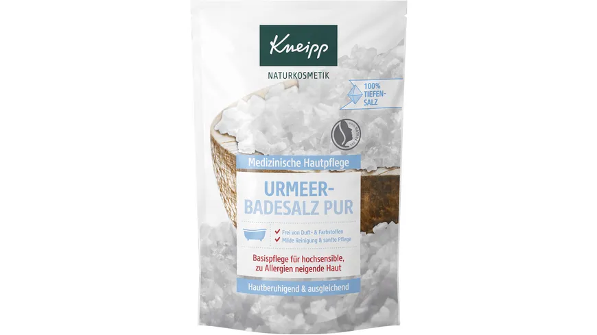Kneipp Urmeer-Badesalz Pur Naturkosmetik 500 g