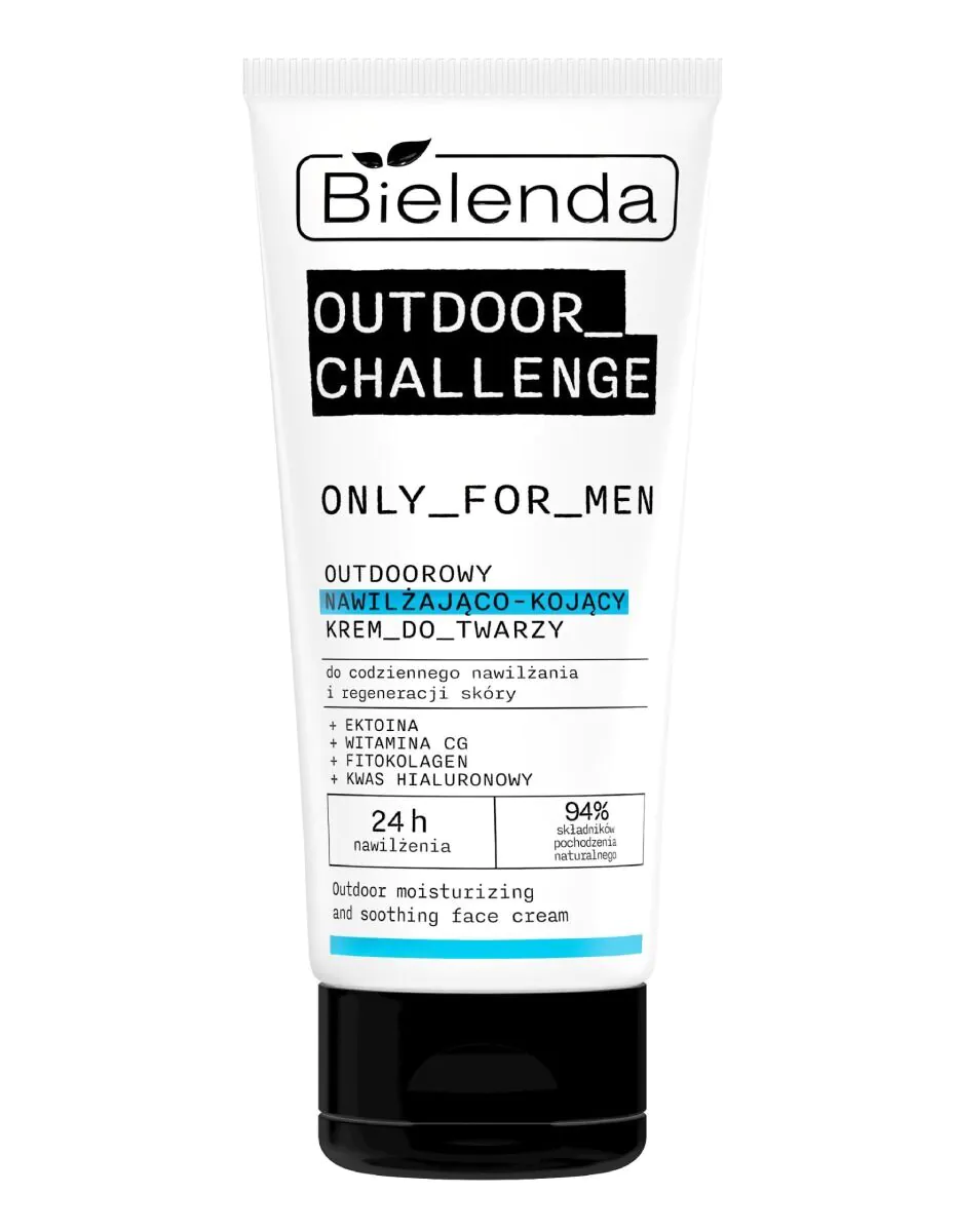 Bielenda Only For Men Outdoor Challenge Hidratantna i umirujuća krema za lice za vanjsku upotrebu