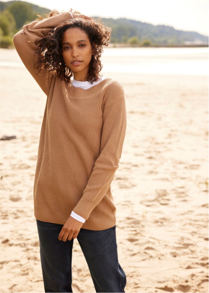 U-Boot Ripp-Strickpullover