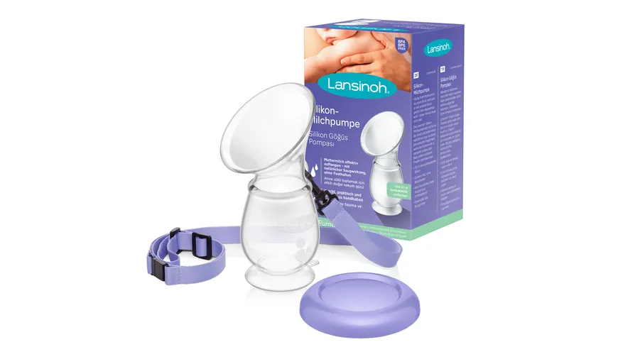 Lansinoh Silikon-Milchpumpe