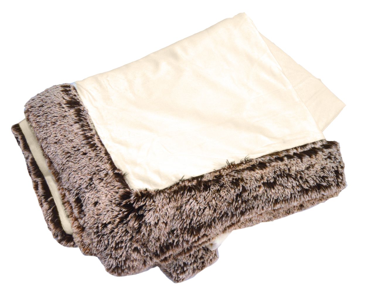 Kinzler Wohndecke mit Fellrand