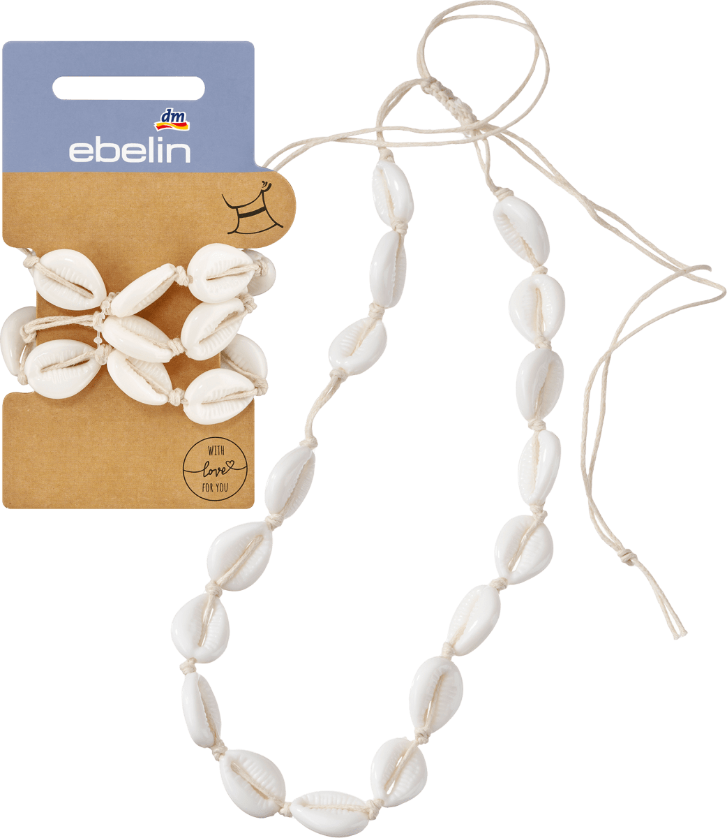 Choker-Halskette mit Muscheln, 1 St