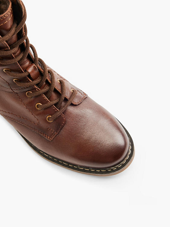 5th Avenue Leder Schnürstiefelette
