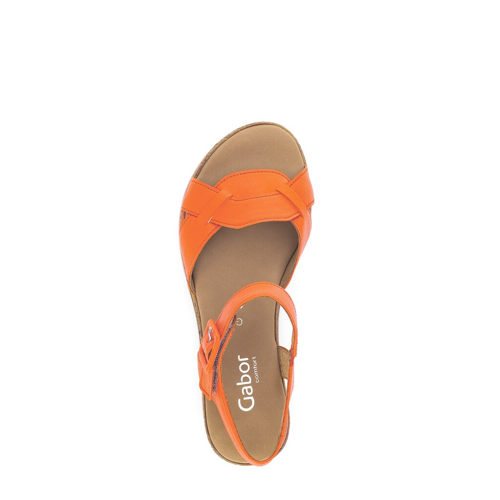 Gabor comfort Keilsandalette orange