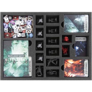 Feldherr foam tray set for Warhammer Quest: Blackstone Fortress board game box