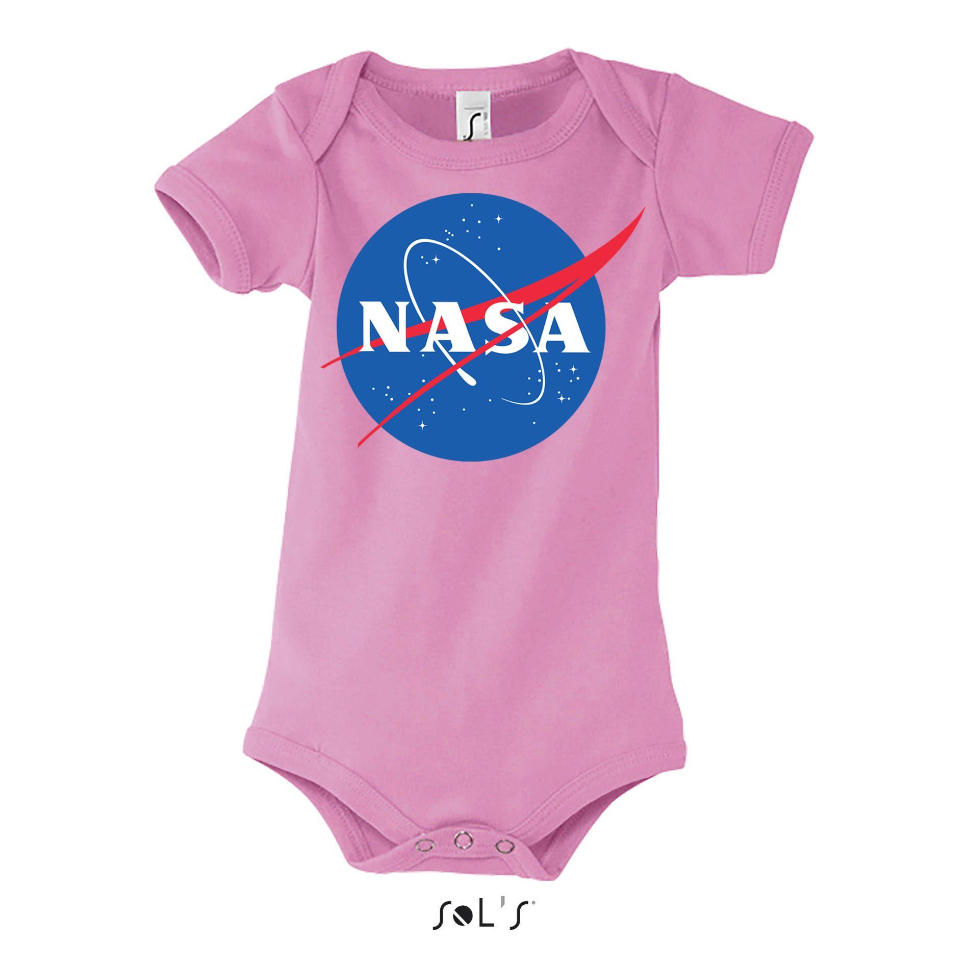 Blondie & Brownie Strampler Strampler Kinder Nasa Baby mit Druckknopf