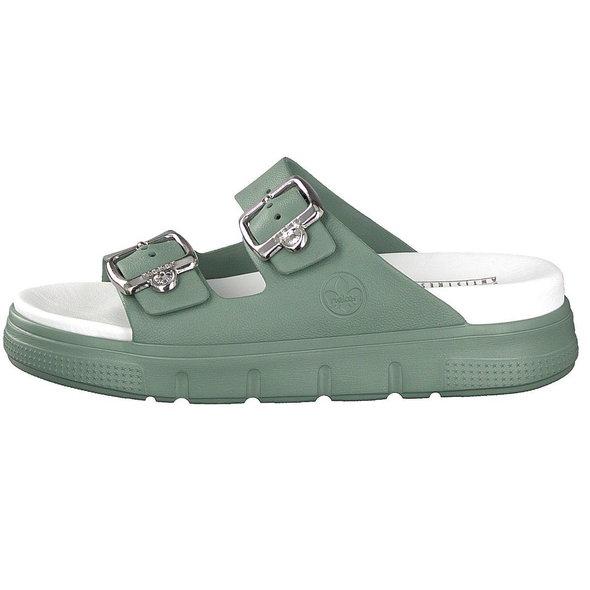 Rieker Rieker Damen Pantolette mint Pantolette
